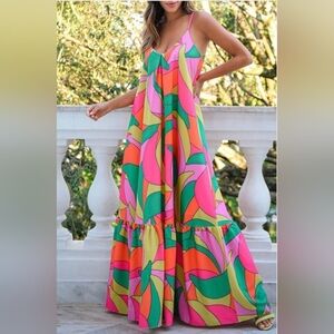 Printed Women's Dresses Size S, M, L